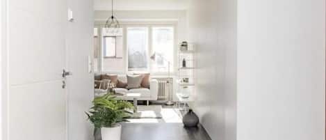 Kaupunkihuoneisto, sauna | Olohuone | Taulutelevisio