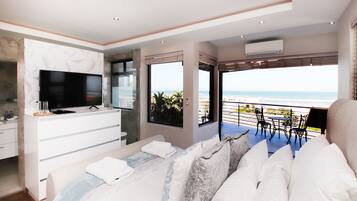 Executive Double Room | 1 bedroom, Egyptian cotton sheets, premium bedding, in-room safe