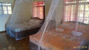 Family Cottage | Bed sheets - Coconut Garden Island Resort (San Vicente)