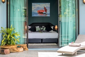 3 bedrooms, in-room safe, iron/ironing board, travel crib