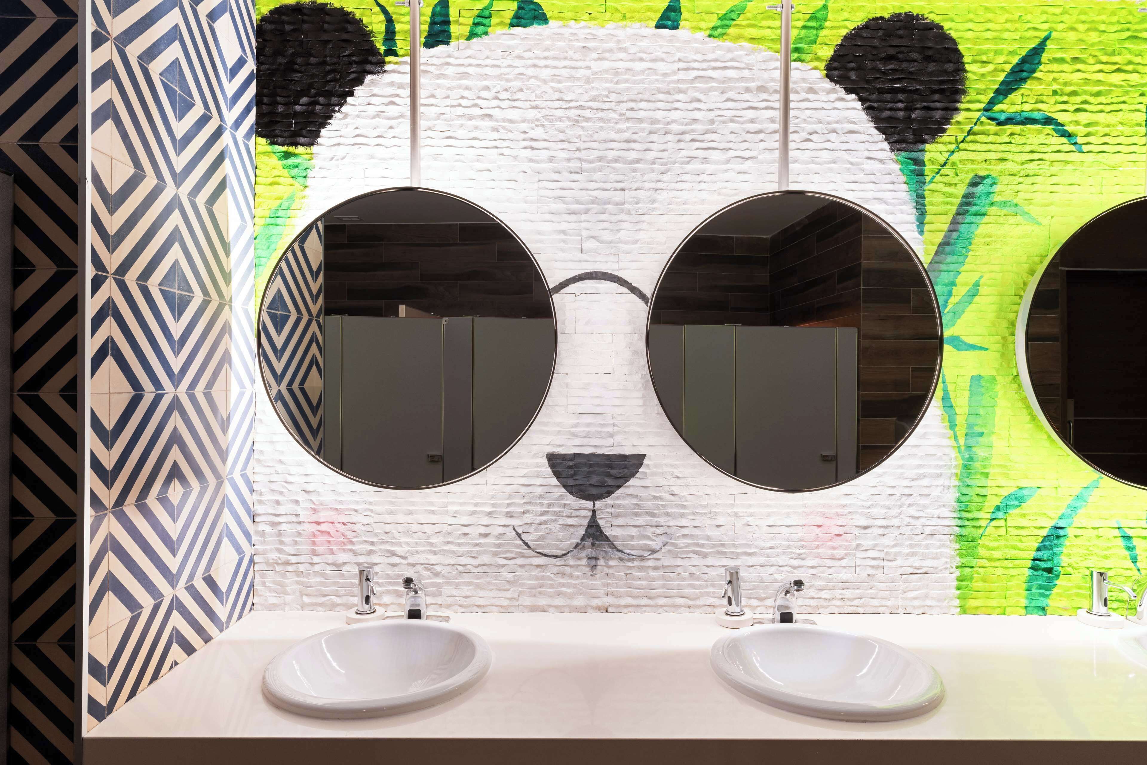 shower, eco-friendly toiletries, hair dryer, towels