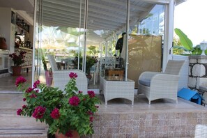 Terrace/patio - Dalyance Hotel (Ortaca)