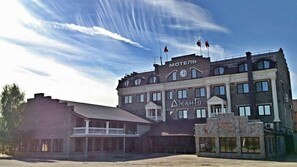 Majoituspaikan julkisivu