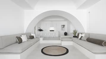 Villa, 6 habitaciones, piscina privada | Zona de estar | Una televisión de pantalla plana, una consola de videojuegos