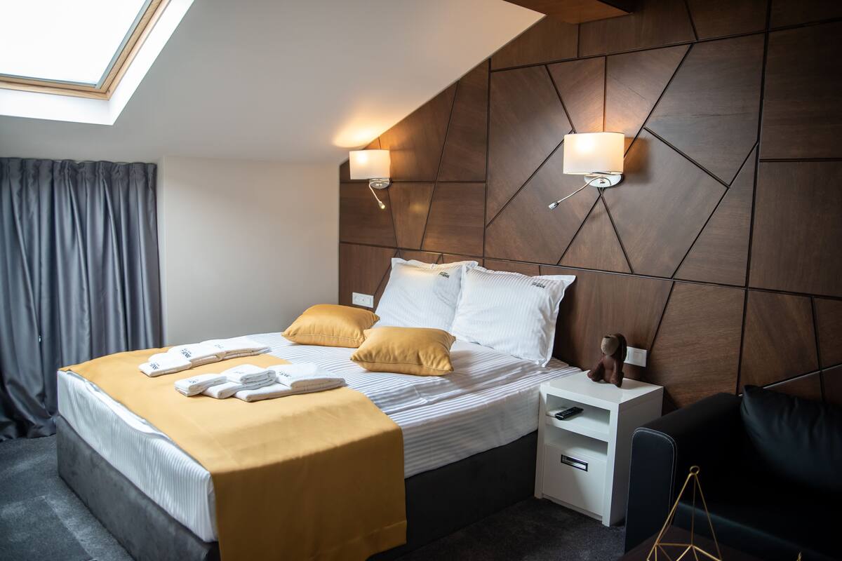 1 dormitorio, ropa de cama de alta calidad, colchones viscoelásticos