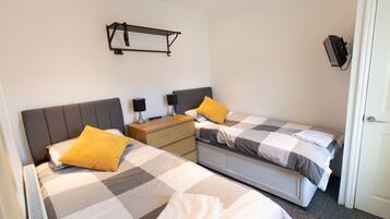 3 soverom, wi-fi (inkludert) og sengetøy