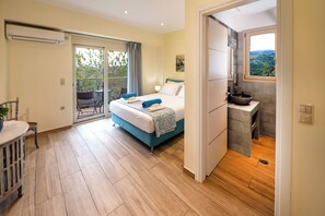 3 bedrooms, iron/ironing board, WiFi, bed sheets - Villa Alba with Private Pool & SeaView (Apolpena)