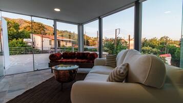 Cottage, 2 Bedrooms | Living area | Flat-screen TV