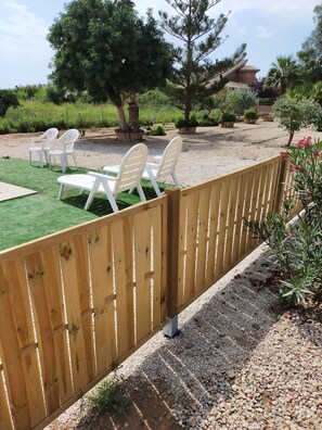 Terrain de l’hébergement 