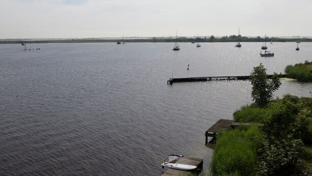 Exterior - Cozy Furnished House With a Terrace, on a Little Beach (Lauwersoog)