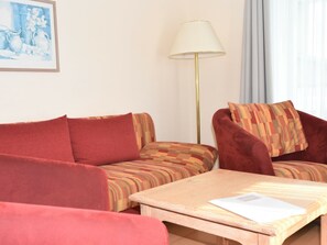 Apartment | Living room - Fancy Apartment in Göhren near Beach (Göhren)