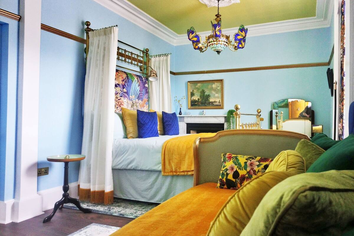 Luxe tweepersoonskamer | 1 slaapkamer, luxe beddengoed, individueel gedecoreerd