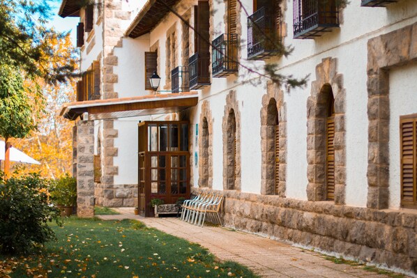 Fassade der Unterkunft