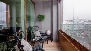 Deluxe Apartment, 2 Bedrooms | Balkoni