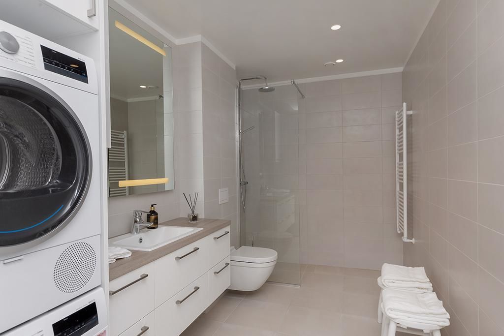 Appartement Deluxe, 2 chambres | Salle de bain