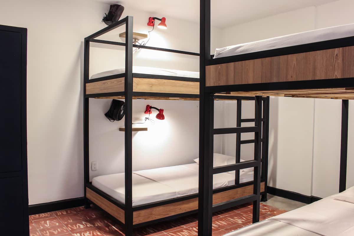 Blackout drapes, WiFi (free), bed sheets