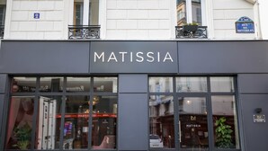 The storefront of a building with the name 'MATISSIA' prominently displayed. - Le Matissia (Paris)