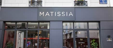 Fassade der Unterkunft