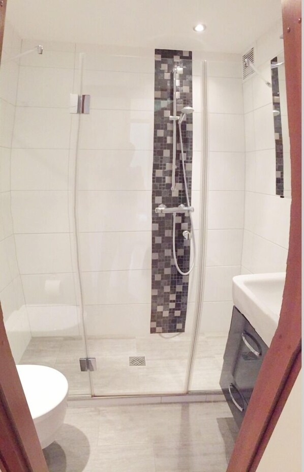 Apartment, 1 Bedroom | Bathroom shower