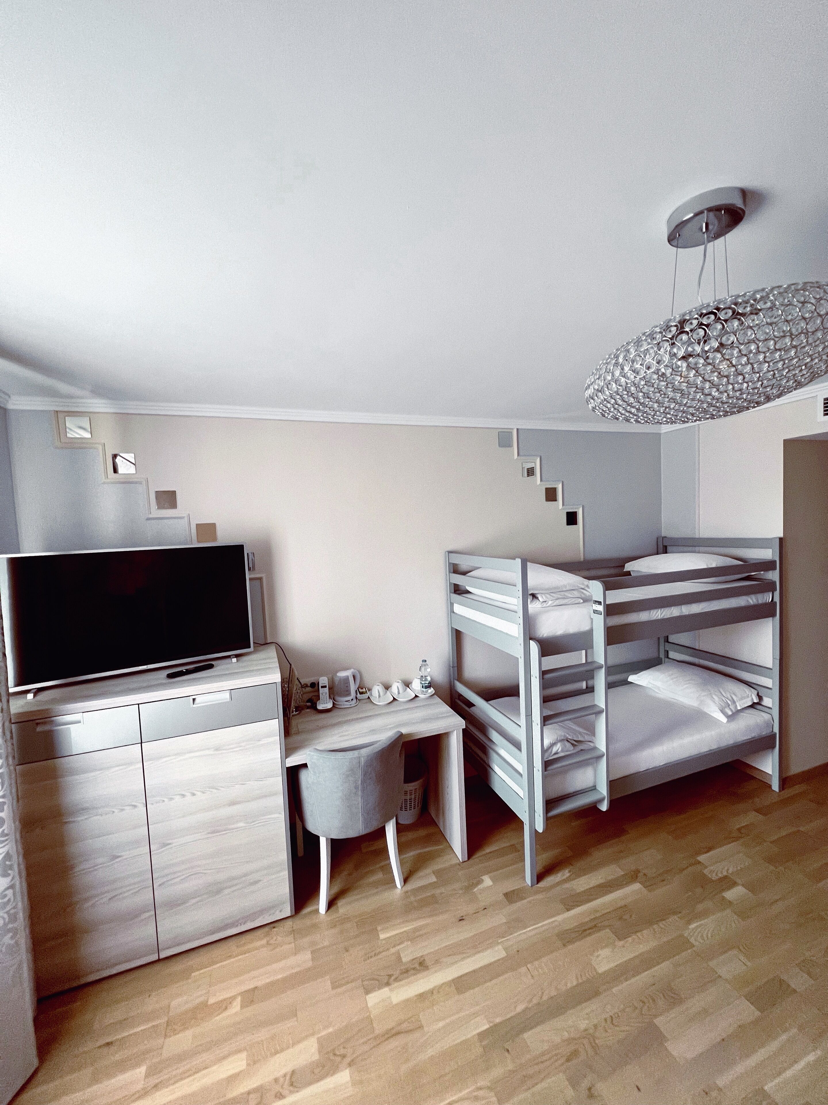 family room, sea view | living area | flat-screen tv