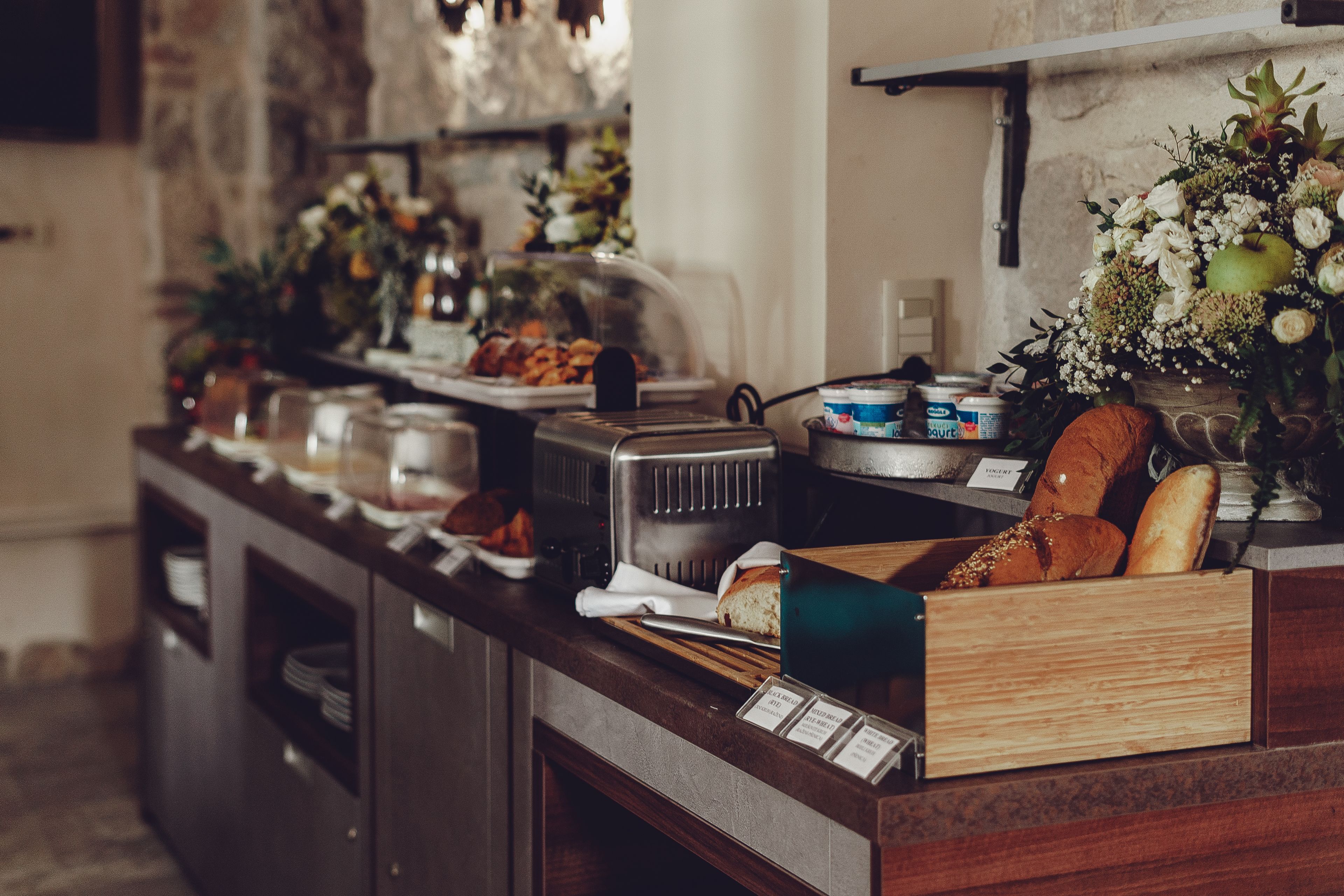 daily buffet breakfast (eur 75 per person)