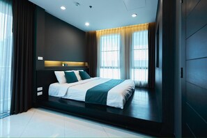 1 bedroom, minibar, in-room safe, desk