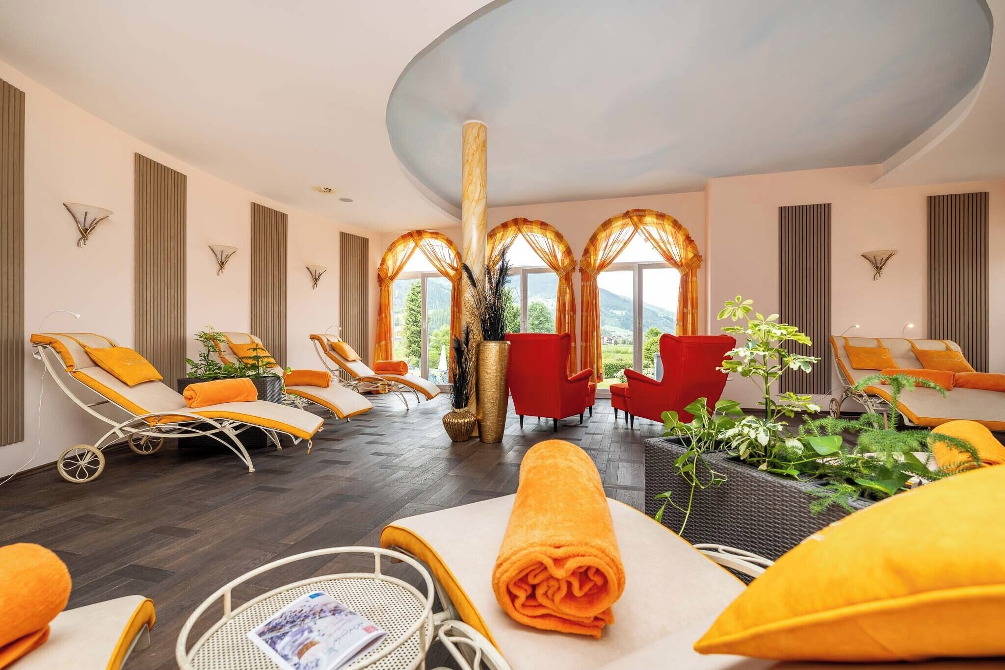 Espace de soins pour les couples, sauna, bain à remous, hammam