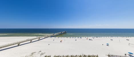 Exclusief appartement, 1 slaapkamer, balkon, uitzicht op zee | Uitzicht vanaf balkon