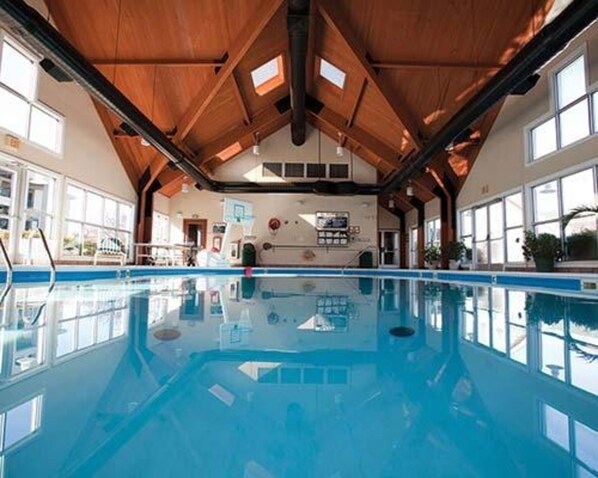 Indoor pool, outdoor pool