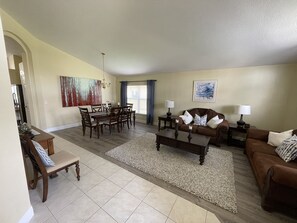 Smart TV, table football, books