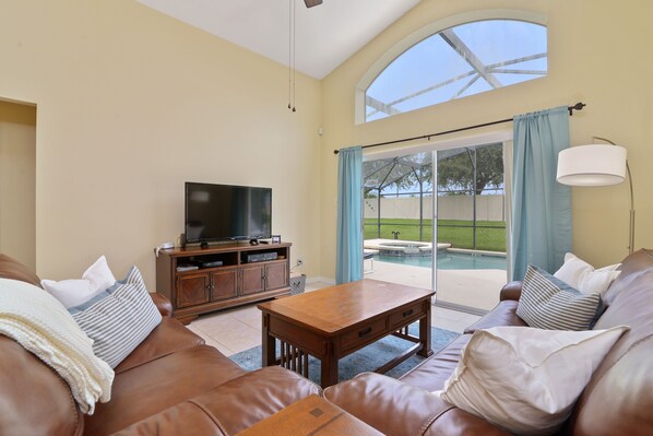 Smart TV, table football, books