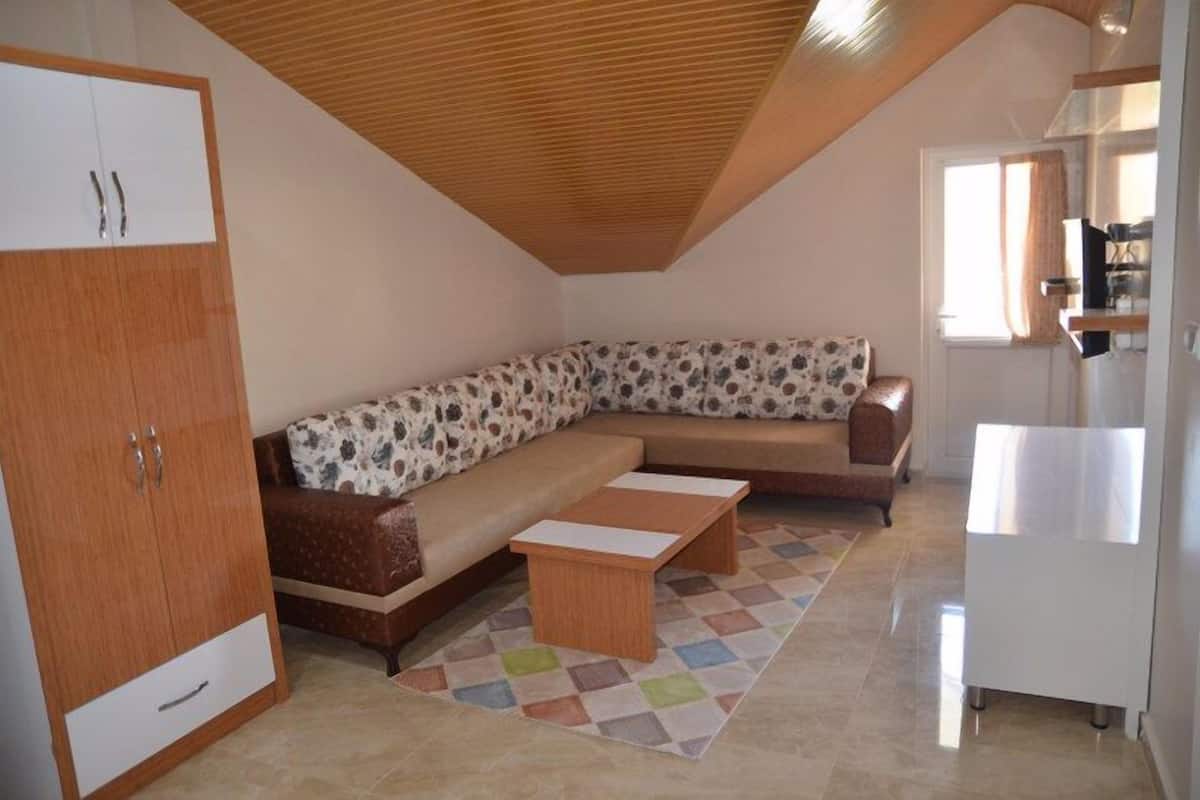 Standard Penthouse, 1 Bedroom | Living area | LCD TV