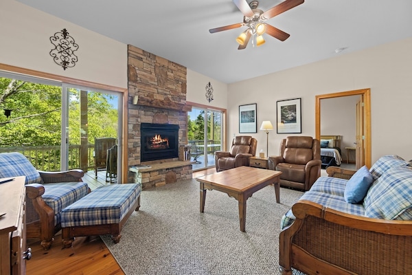 Living Room w/Fireplace