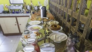 Frokostbuffé er inkludert hver dag