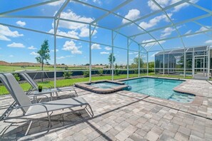 Outdoor pool - Piece of Heaven Pool Home by AV Dreams (Davenport)