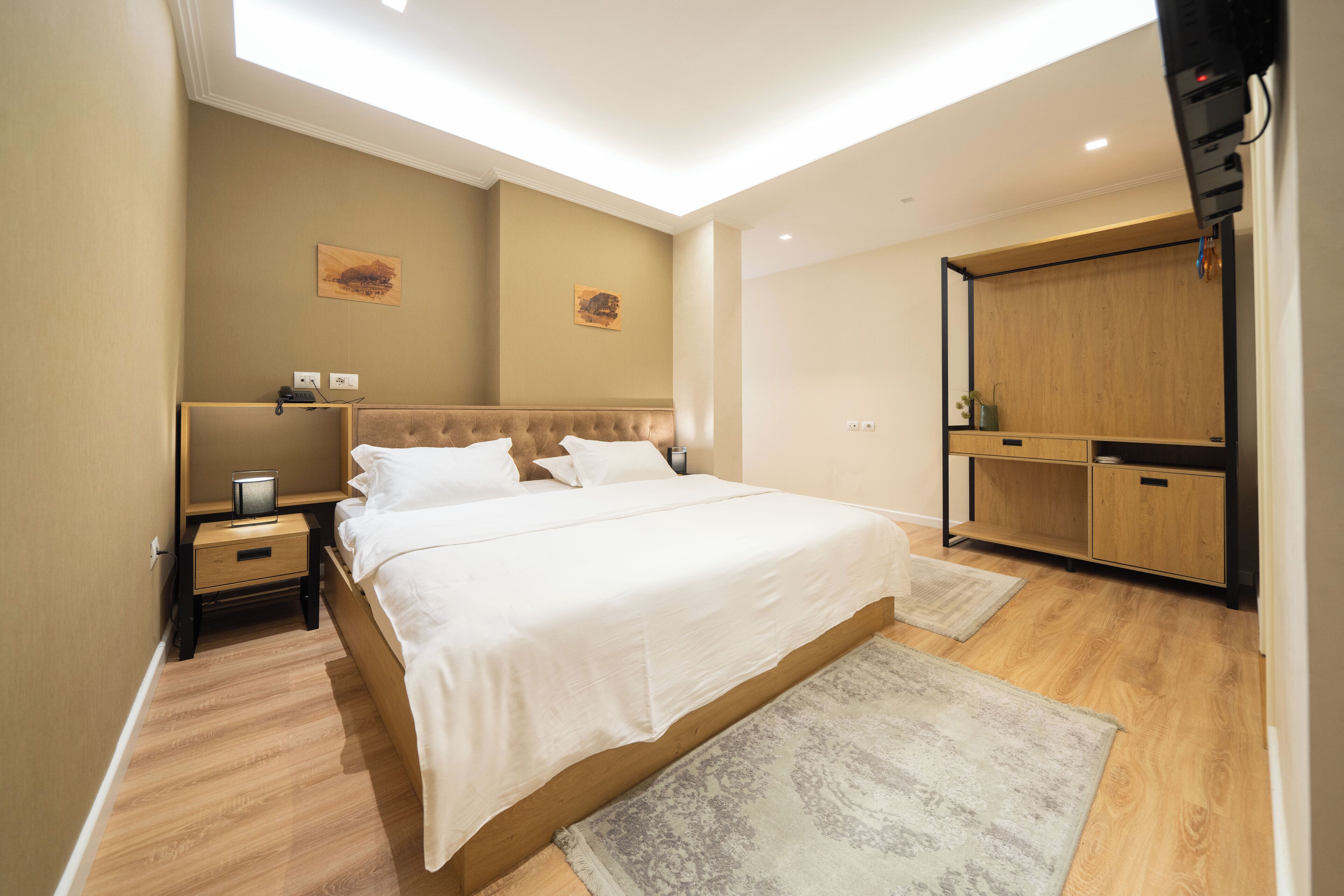 意大利 Frette 床单、高档床上用品、加厚床垫、迷你吧