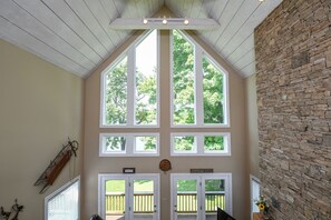 House, Multiple Beds, Fireplace | Interior