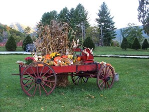 Outdoor dining - Grist Mill Crossing Cottage, 466 Stecoah Rd, Robbinsville, <br>NC 28771 (Robbinsville)