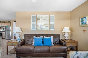 TV, DVD player, books