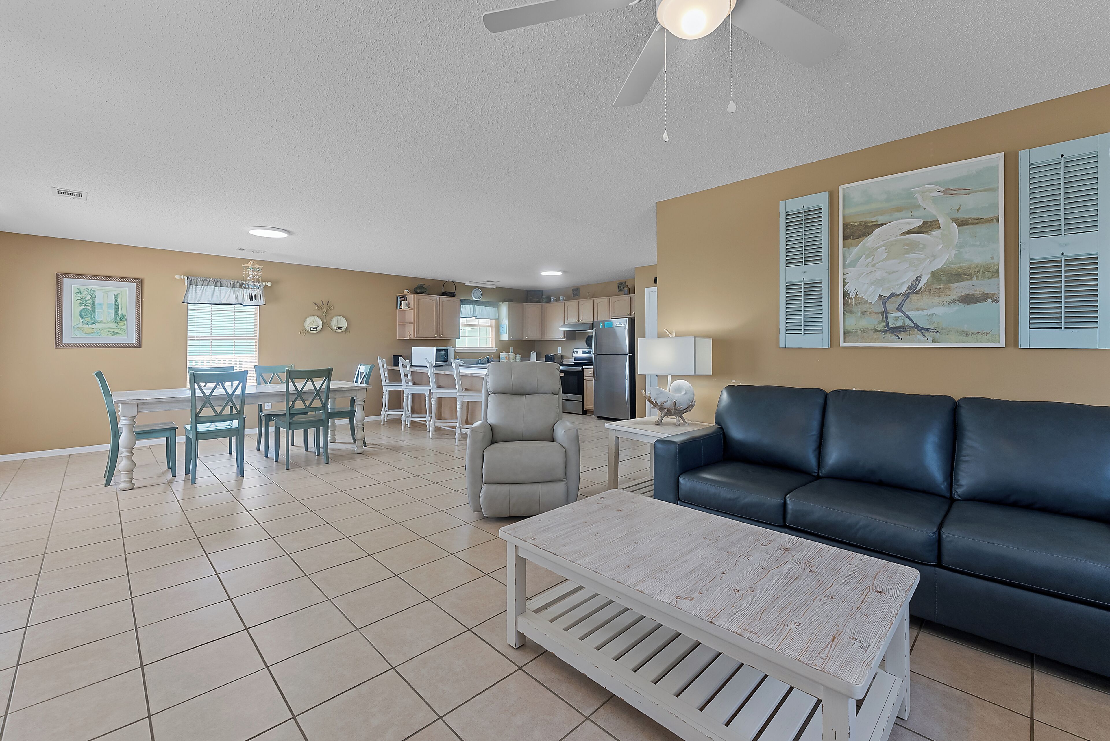 TV, DVD player, books