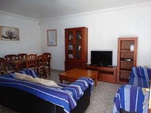 Smart TV, reproductor de DVD, libros y estéreo 