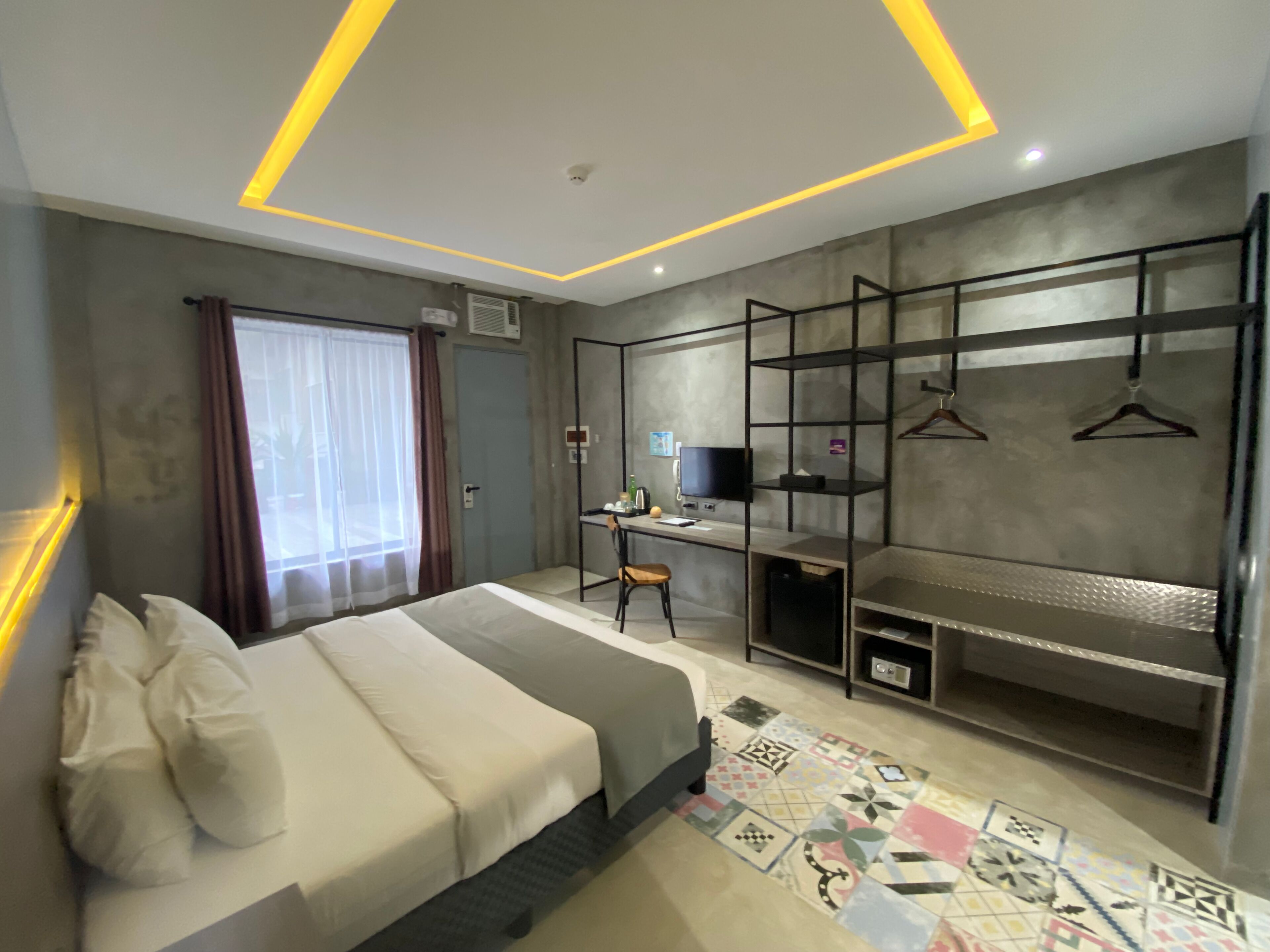 the poolside king room | 1 bedroom, down duvets, minibar, in-room safe