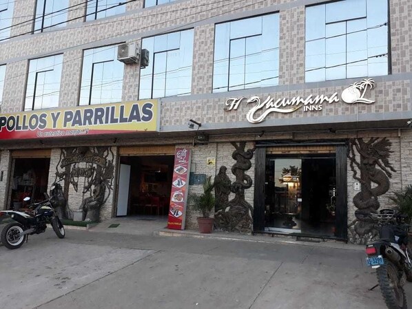 Fachada de la propiedad