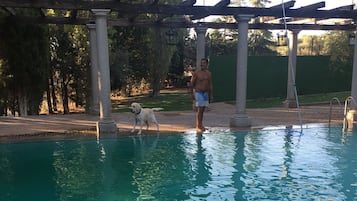 Seasonal outdoor pool
