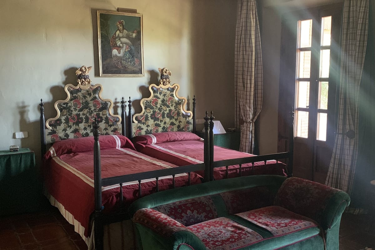 Premium bedding, blackout drapes, soundproofing, iron/ironing board