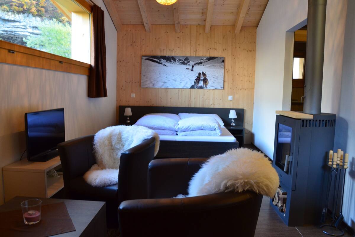 bungalow, sauna | 1 bedroom, blackout curtains, free wifi, bed sheets