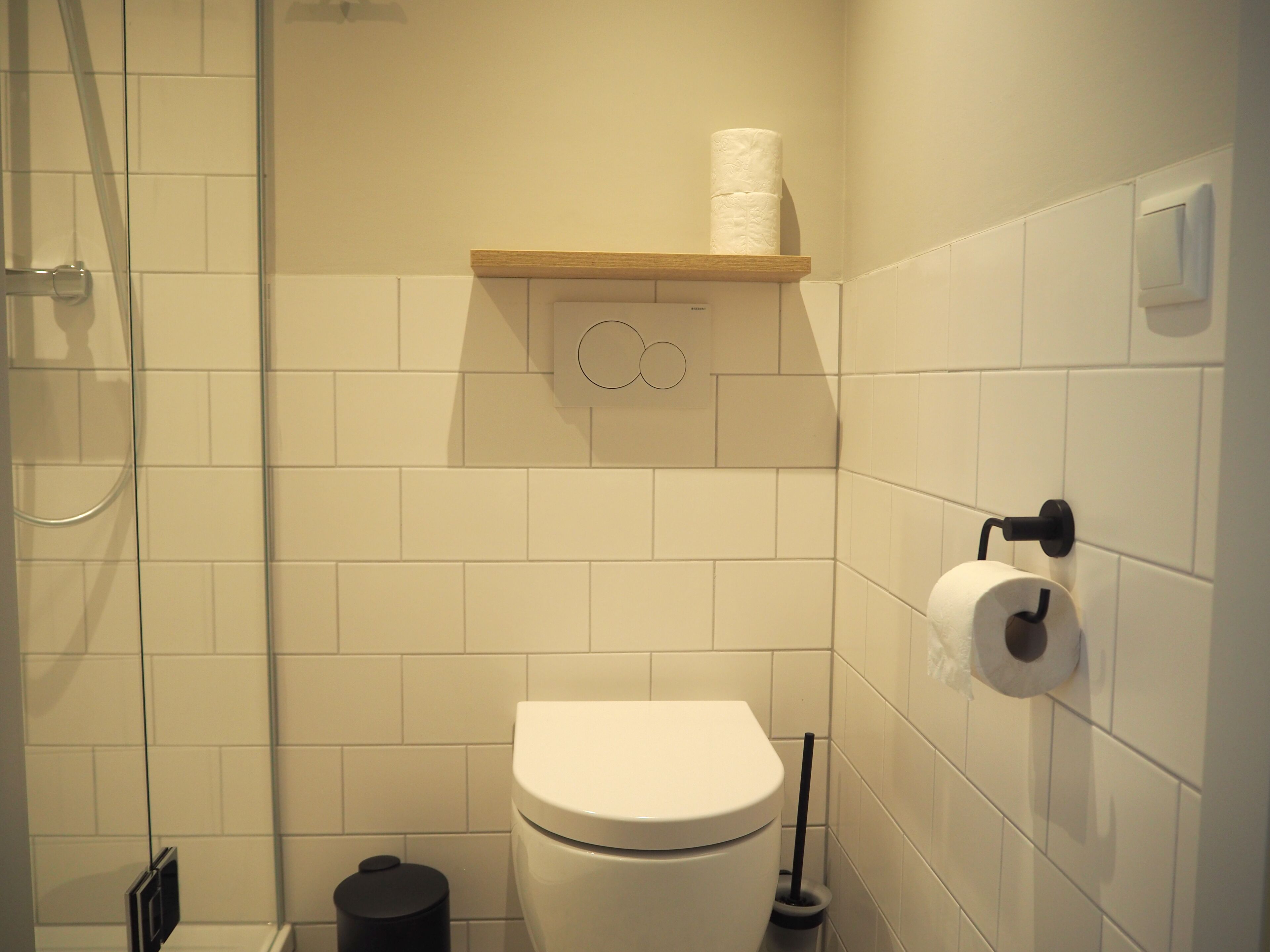 double room (bebé) | bathroom | shower, hair dryer, towels, soap