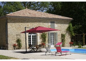 Sun deck - Domaine du Bois Seguin (Saint-Pardon-de-Conques)