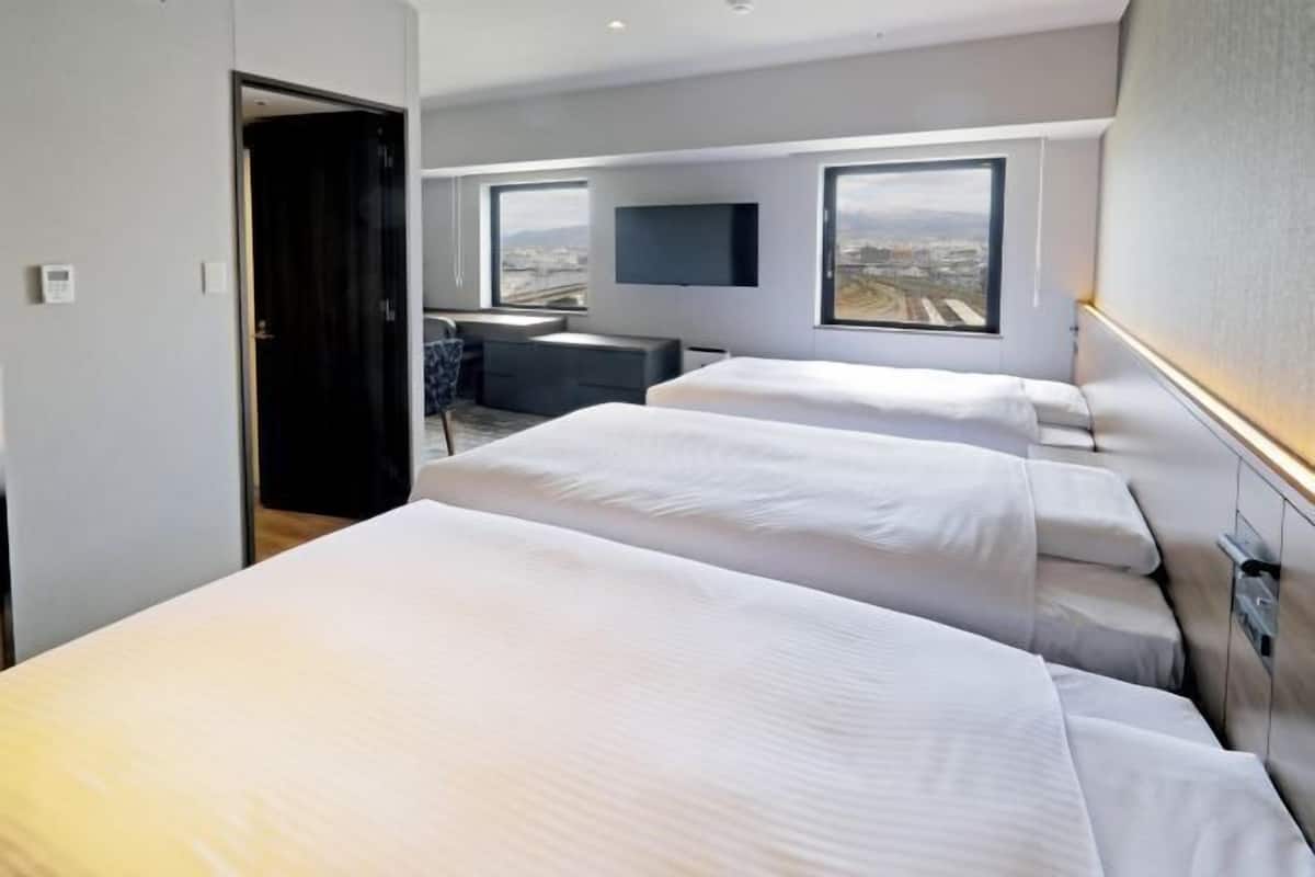 Literie de qualité supérieure, chambres insonorisées, Wi-Fi gratuit