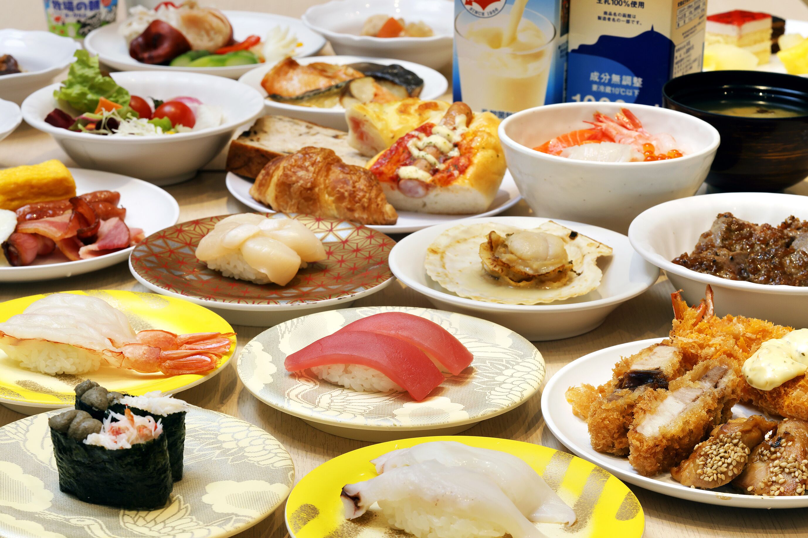 daily buffet breakfast (jpy 2600 per person)